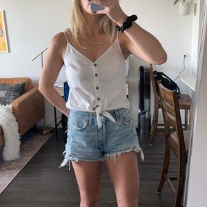 Abercrombie & Fitch tie tank top